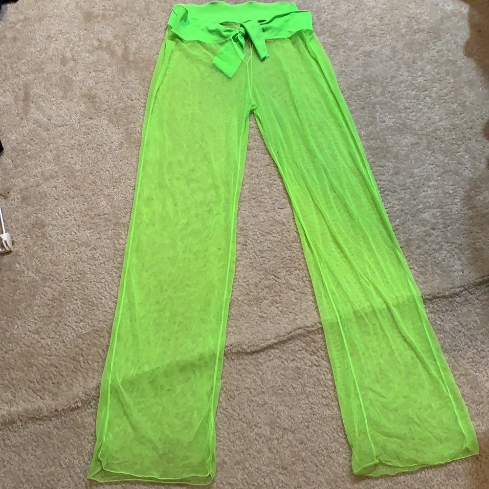 Zuliana mesh neon swim cover